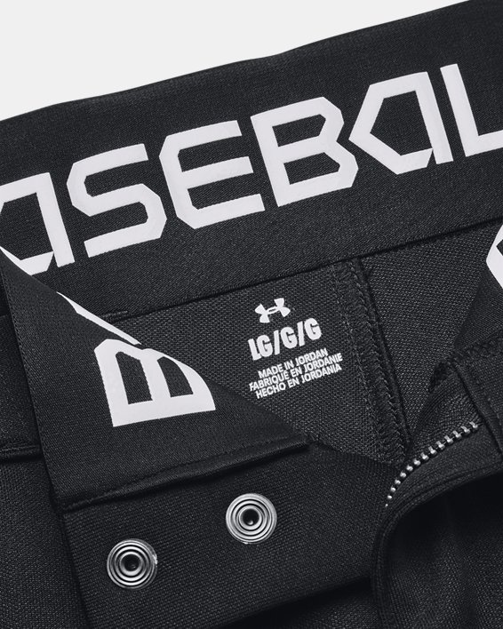 Men's UA Utility Closed Baseball Pants, Black, pdpMainDesktop image number 4